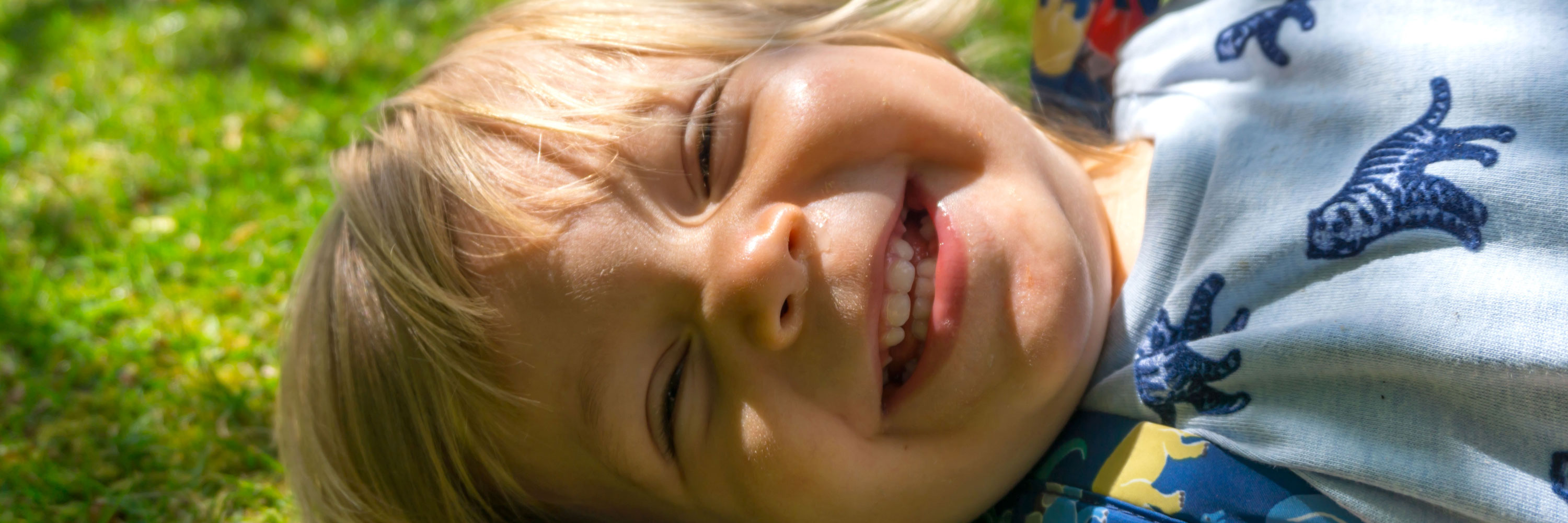 Newby Hall, Boy Laughing