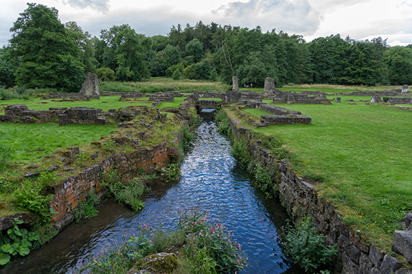 Roche Abbey, Rotherham architecture